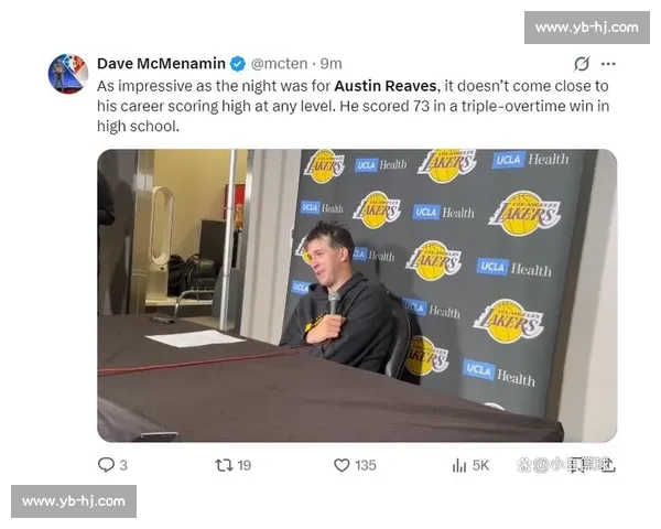 热搜第一！里夫斯 51 分封神，笑侃不值一提引美记预警